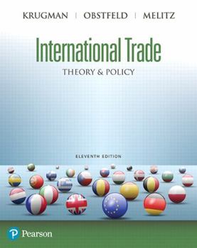 Hardcover International Trade: Theory & Policy Book