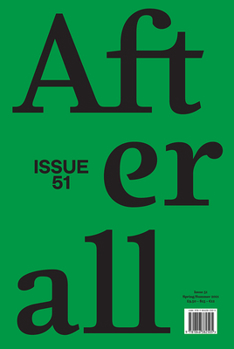 Paperback Afterall: Spring/Summer 2021, Issue 51 Volume 51 Book
