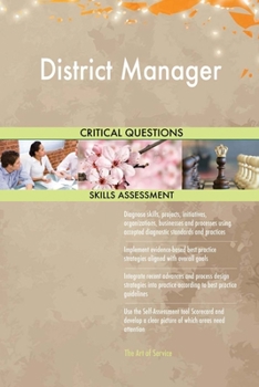 Paperback District Manager Critical Questions Skills Assessment Book