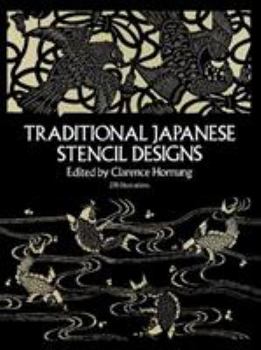 Paperback Traditional Japanese Stencil Designs Book