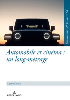 Hardcover Automobile et cinéma: un long-métrage: Une étude du motif de l'automobile à l'exemple du cinéma allemand [French] Book