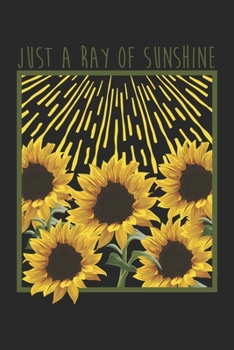 Just A Ray of The Sunshine Summer: College Ruled Just A Ray of The Sunshine Summer  / Journal Gift - Large ( 6 x 9 inches ) - 120 Pages || Softcover