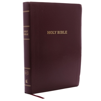 Imitation Leather KJV, Reference Bible, Giant Print, Leather-Look, Burgundy, Red Letter Edition [Large Print] Book