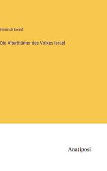 Hardcover Die Alterthümer des Volkes Israel [German] Book