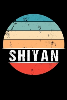 Paperback Shiyan: 100 Pages 6 'x 9' - Travel Journal or Notebook Book