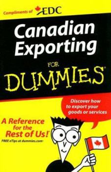 Canadian Exporting For Dummies - english (For Dummies) - Book  of the Dummies