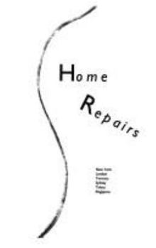 Hardcover Home Repairs Book