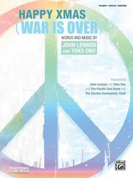 Paperback Happy Xmas (War Is Over): Piano/Vocal/Guitar, Sheet Book