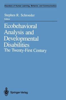 Ecobehavioural Analysis and Developmental Disabilities