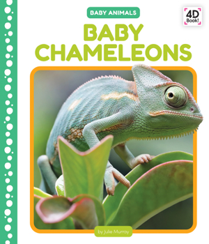 Library Binding Baby Chameleons Book