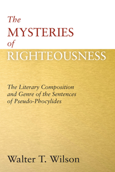 Paperback The Mysteries of Righteousness Book