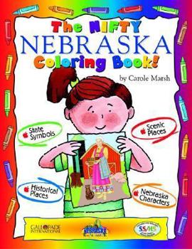 Paperback The Nifty Nebraska Coloring Book! Book