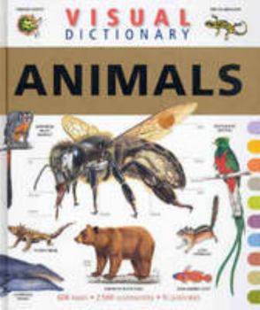 Hardcover Visual Dictionary of Animals Book