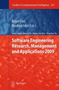 Paperback Software Engineering Research, Management and Applications 2009 Book