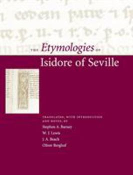 Hardcover The Etymologies of Isidore of Seville Book