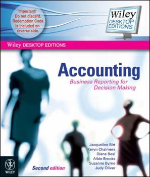 Paperback Accounting: Business Reporting for Decision Making eBook DustJacket Book