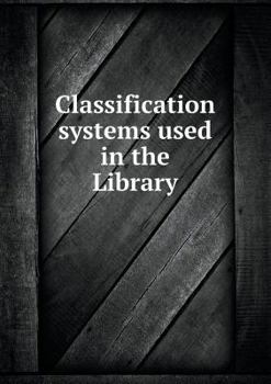 Paperback Classification Systems Used in the Library Book