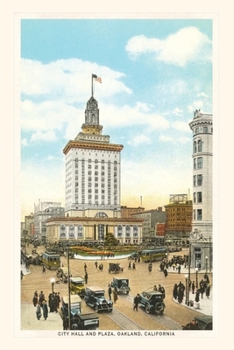 Paperback Vintage Journal City Hall and Plaza, Oakland, California Book
