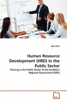Paperback Human Resource Development (HRD) in the Public Sector Book
