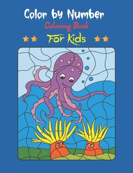 Paperback Color By Number Coloring Book For Kids: Preschool Coloring Book, Coloring Books For Toddlers ages 2 And More. Book