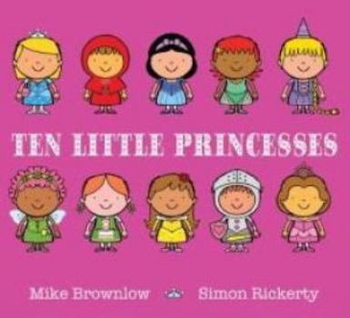 Hardcover Ten Little Princesses Book