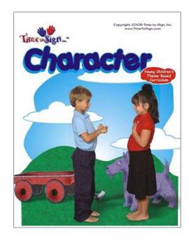 Paperback Young Children's Theme Based Curriculum: Character Book