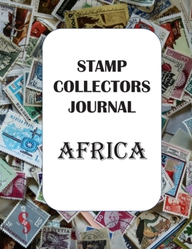 Paperback Stamp Collectors Journal: Africa Book