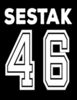 Paperback Sestak 46: Election 2020 College Ruled Composition Notebook 7.44" x 9.69" 100 pages 50 sheets Book