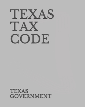 Paperback TEXAS TAX CODE part 2 Book