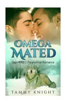 Paperback Omega Mated: Gay MPREG Paranormal Romance Book
