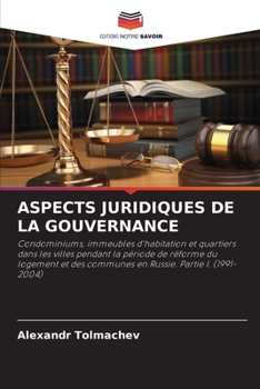 Paperback Aspects Juridiques de la Gouvernance [French] Book