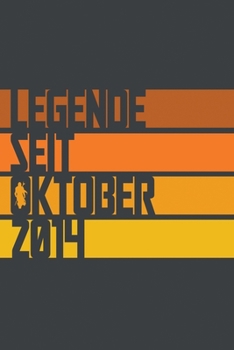 Legende seit Oktober 2014: ein Geschenk für legendäre Menschen,120-zeiliges Notizbuchjournal (15x23cm), German Edition.