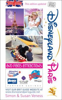 Paperback Disneyland Paris and Paris Attractions, 2012 Book