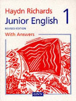 Paperback Haydn Richards: Junior English Pupil Book 1 with Answers -1997 Edition Book