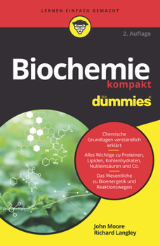 Paperback Biochemie Kompakt Für Dummies [German] Book