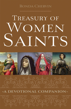 Paperback Treasury of Women Saints: A Devotional Companion Book