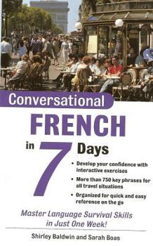 Paperback Conversational French in 7 Days Book