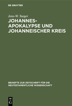 Hardcover Johannesapokalypse und johanneischer Kreis [German] Book