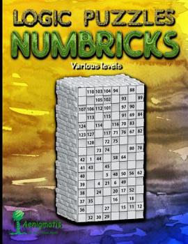 Paperback Logic Puzzles Numbricks: Various levels Book