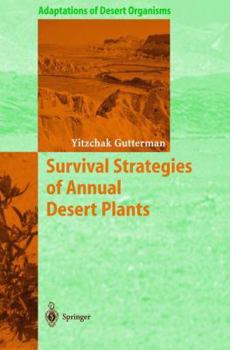 Paperback Survival Strategies of Annual Desert Plants Book
