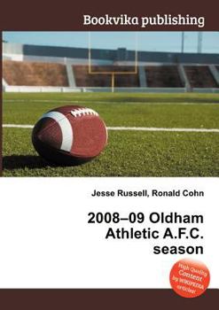 Paperback 2008-09 Oldham Athletic A.F.C. Season Book