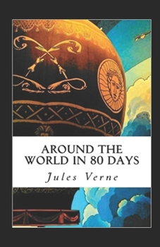 Paperback Around the World in Eighty Days Annotated Book
