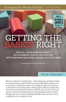 Paperback Getting the Basics Right Study Guide Book