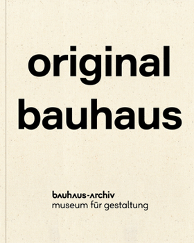 Hardcover Original Bauhaus Catalogue Book