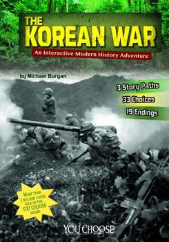 Hardcover The Korean War: An Interactive Modern History Adventure Book