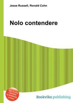Paperback Nolo Contendere Book