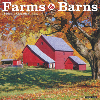 Calendar Farms & Barns 2020 Wall Calendar Book