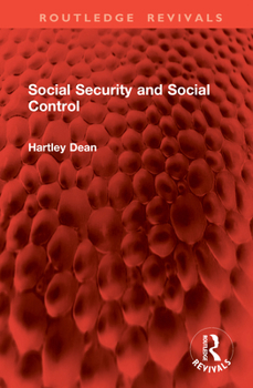 Hardcover Social Security and Social Control Book