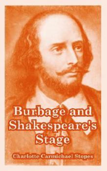 Paperback Burbage and Shakespeare's Stage Book