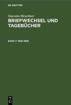 Hardcover 1856-1859 [German] Book